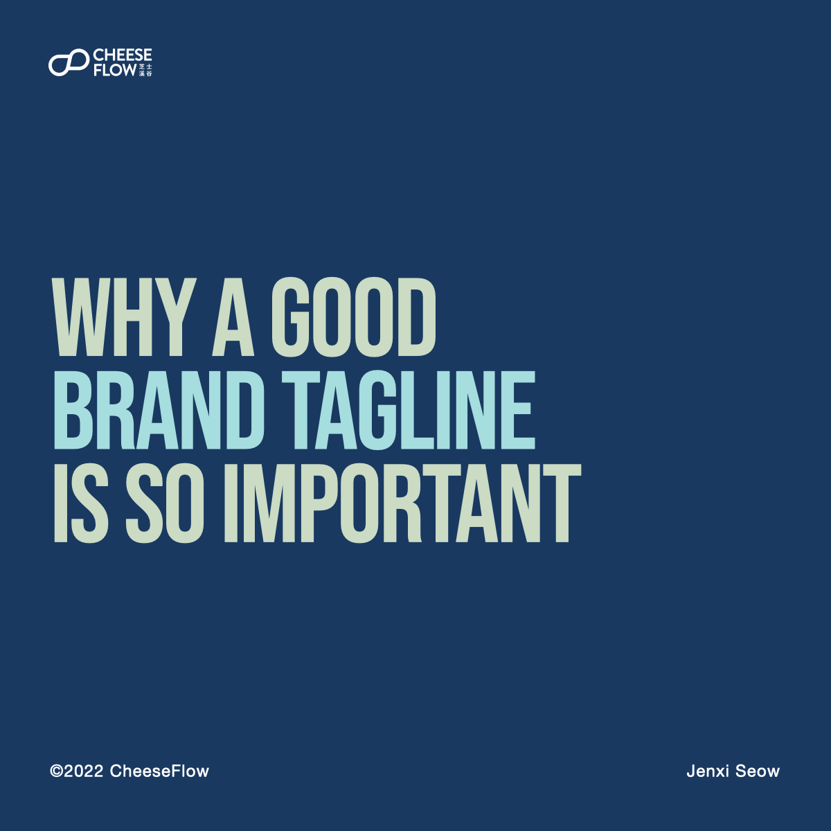 Why a good brand tagline is so important